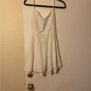 White Sleeveless Dress